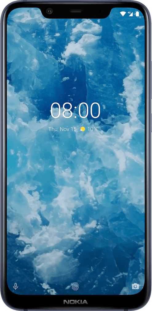 Nokia 8.1 pantalla notch Full HD+ PureDisplay